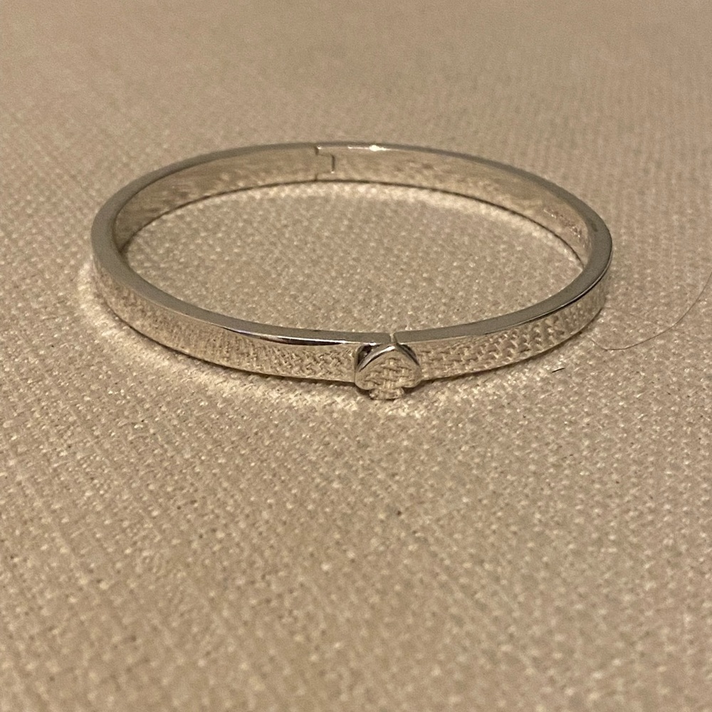 Kate Spade Silver Logo Bangle